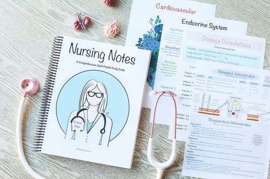 Complete Nursing Student Study Bundle - I Want It All