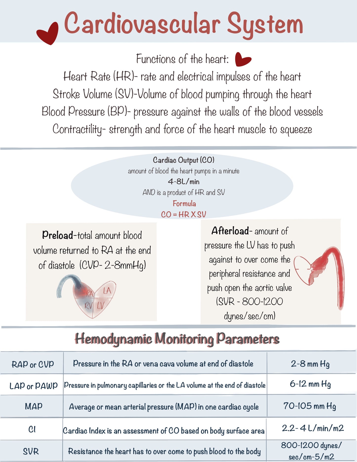 Nursing Notes Cardiovascular Bundle