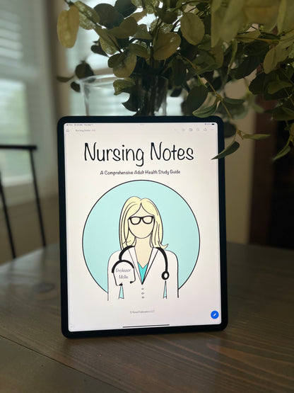 Nursing Note Digital E-Book