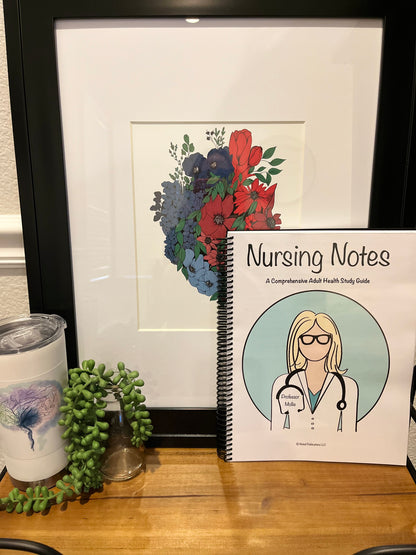 Nursing Notes & Study Guide (spiral-bound)