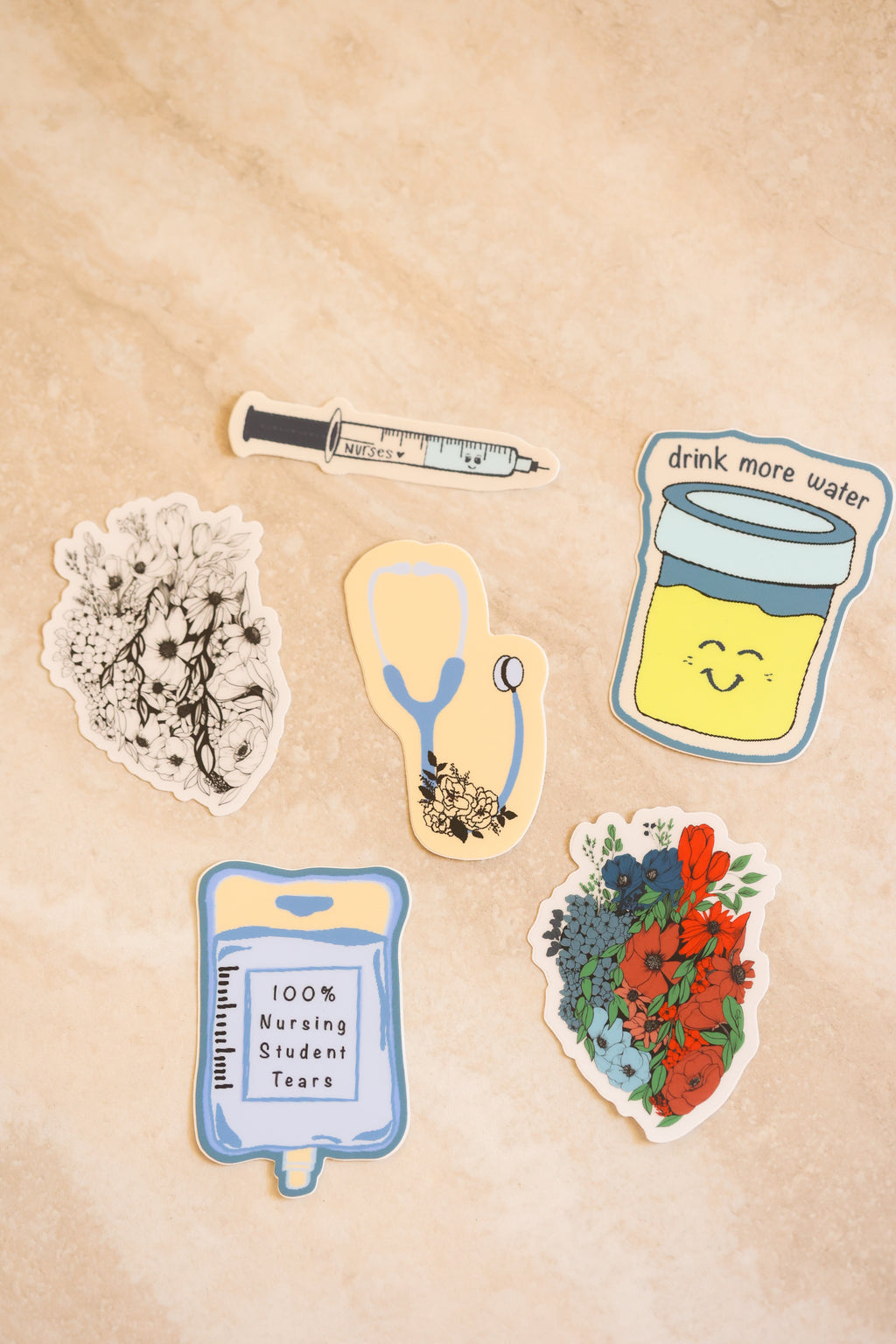 Nursing Sticker Pack