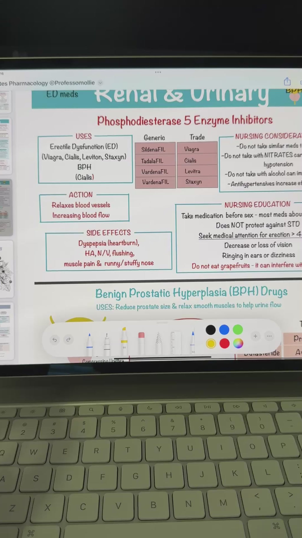 Digital E-BOOK: A Comprehensive Adult Health Pharmacology Study Guide (PDF)