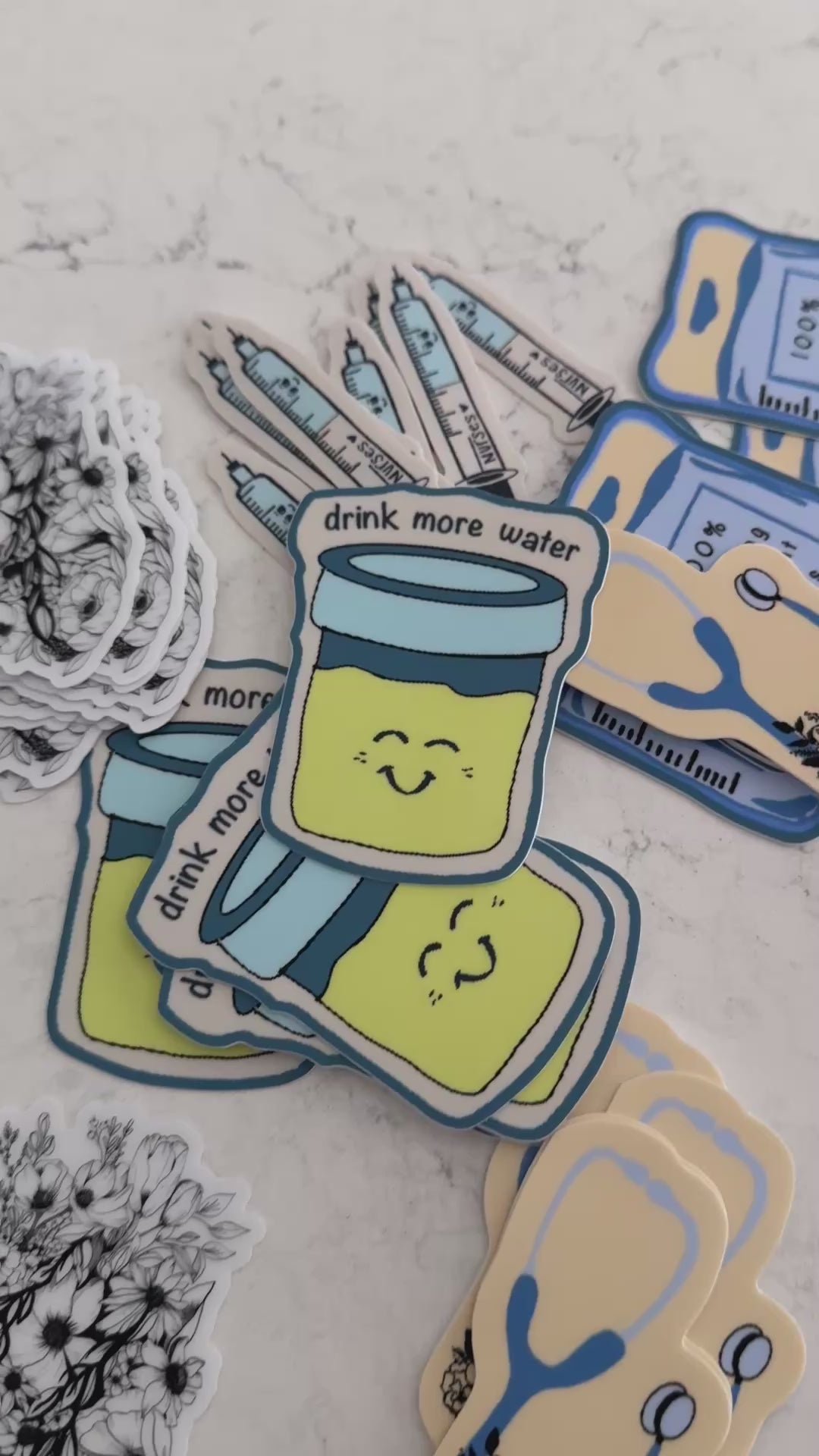 Nursing Sticker Pack